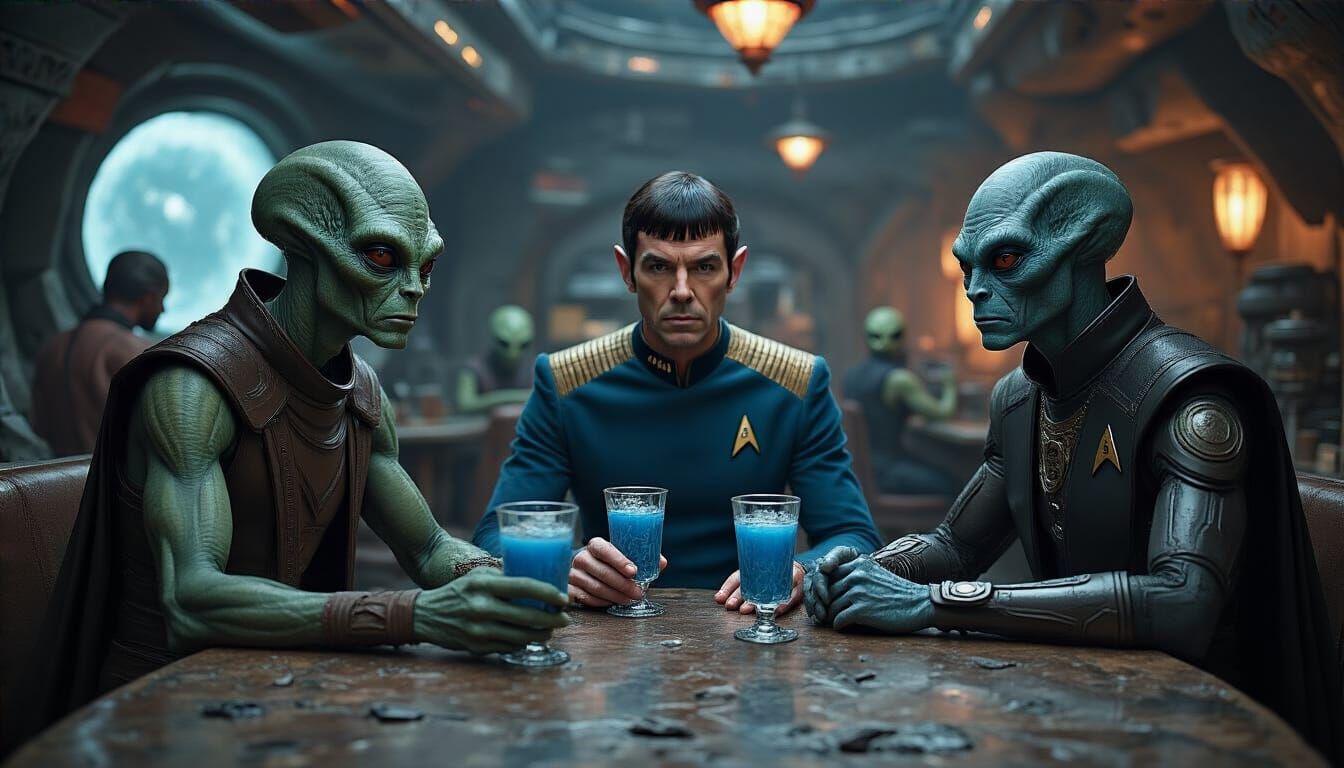 visiting a crew member's home planet