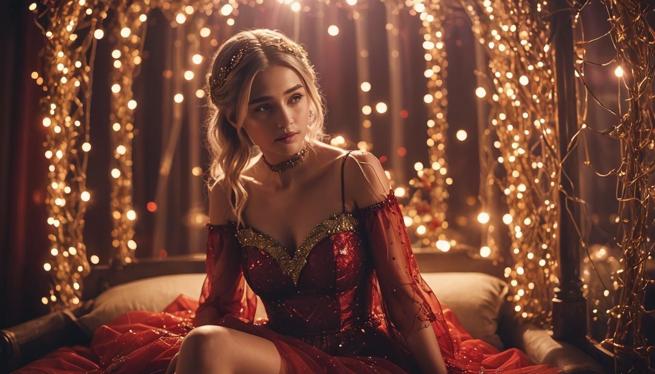 Cinematic Portrait of a Woman in Dutch Masters Style