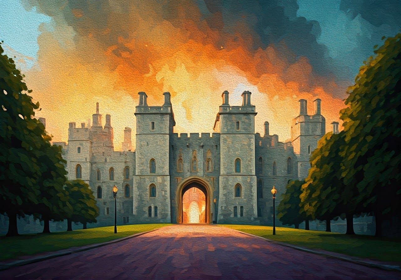 The Windsor Castle fire