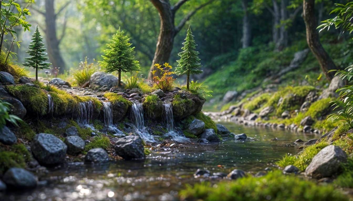 Pencil Tip Becomes Miniature Ecosystem: Macro Photo