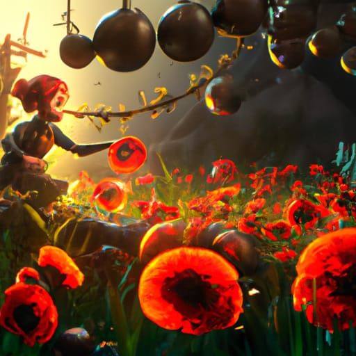 Poppy Playtime Dark Fantasy Concept Art