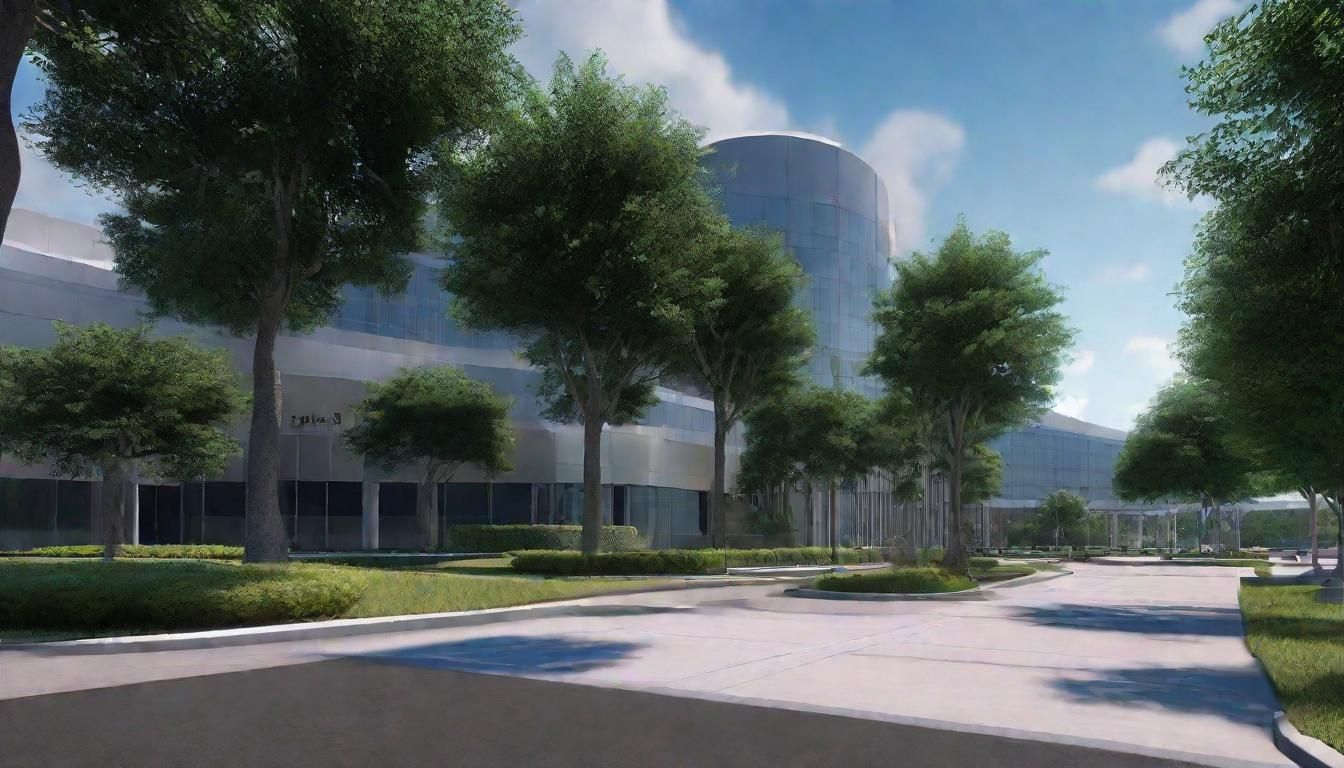 NASA Johnson Space Center Campus in Unreal Engine 5