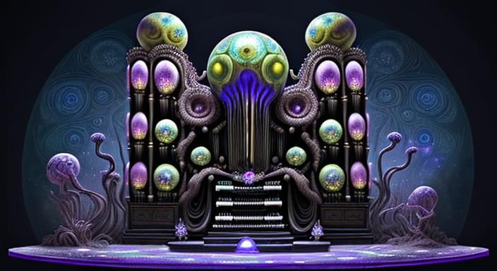 Alien Pipe Organ