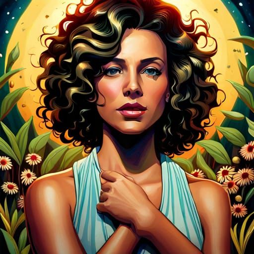 The Fool Tarot Card Portrait in Unreal Engine 5