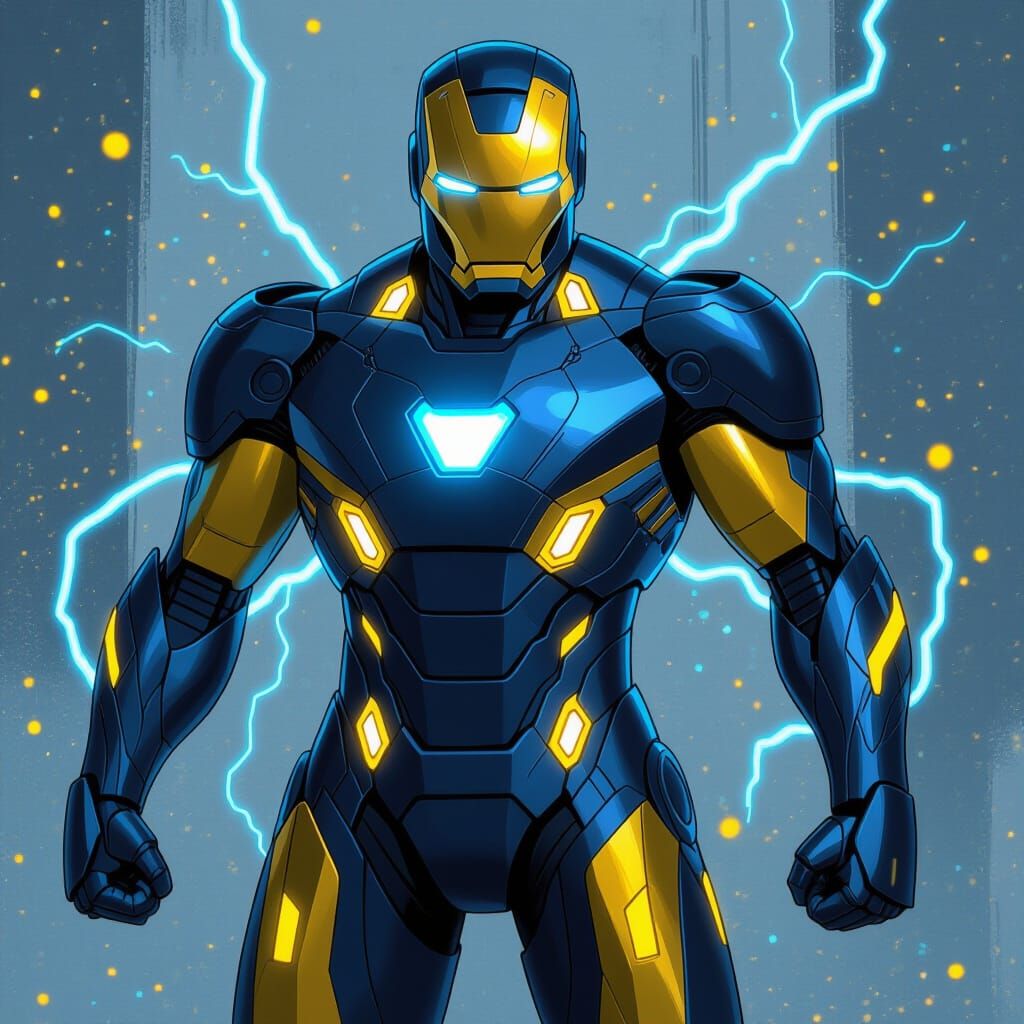 Ironman's Pokemon Armor: Futuristic Concept Art