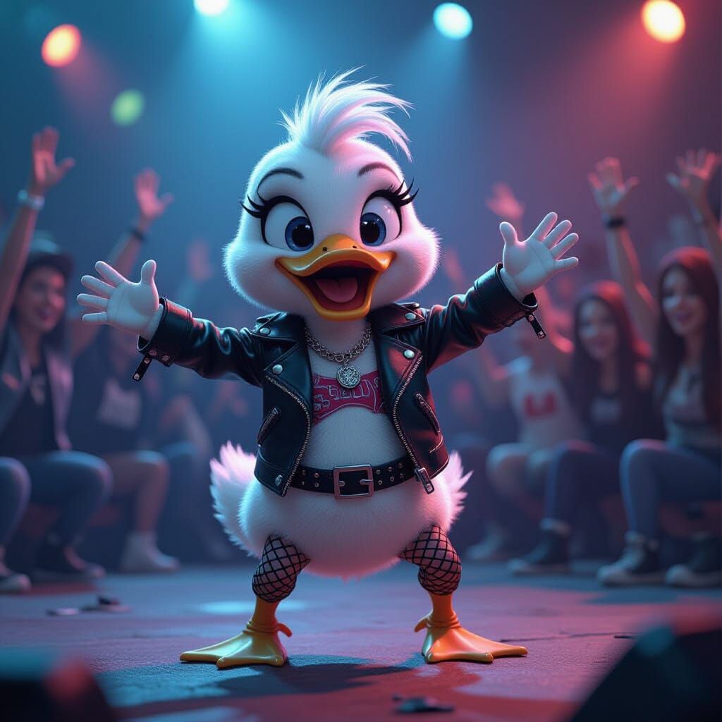 🎶 Rock-N-Roll 🎤🦆🎶