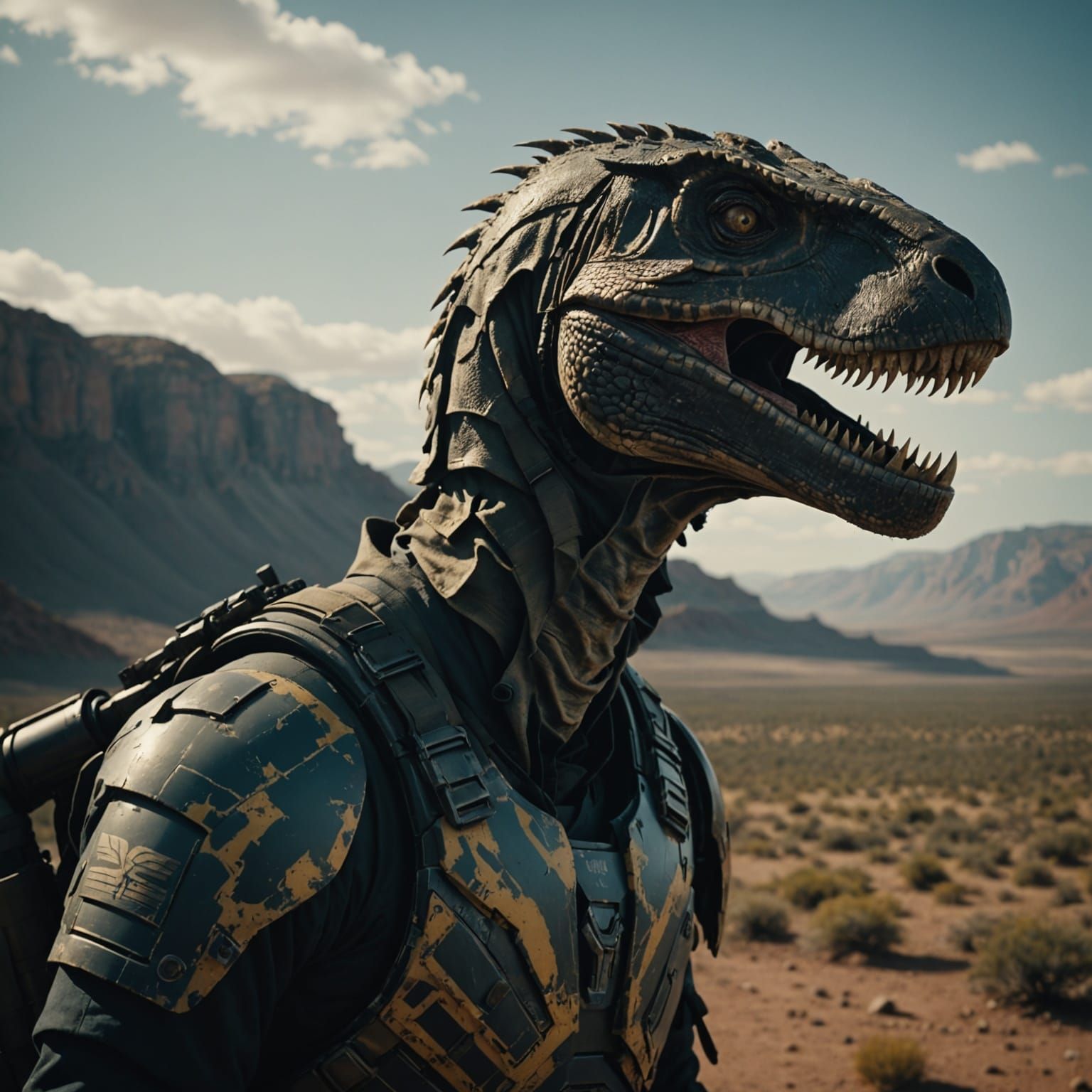 Dramatic Cinematic Film Still in 35mm