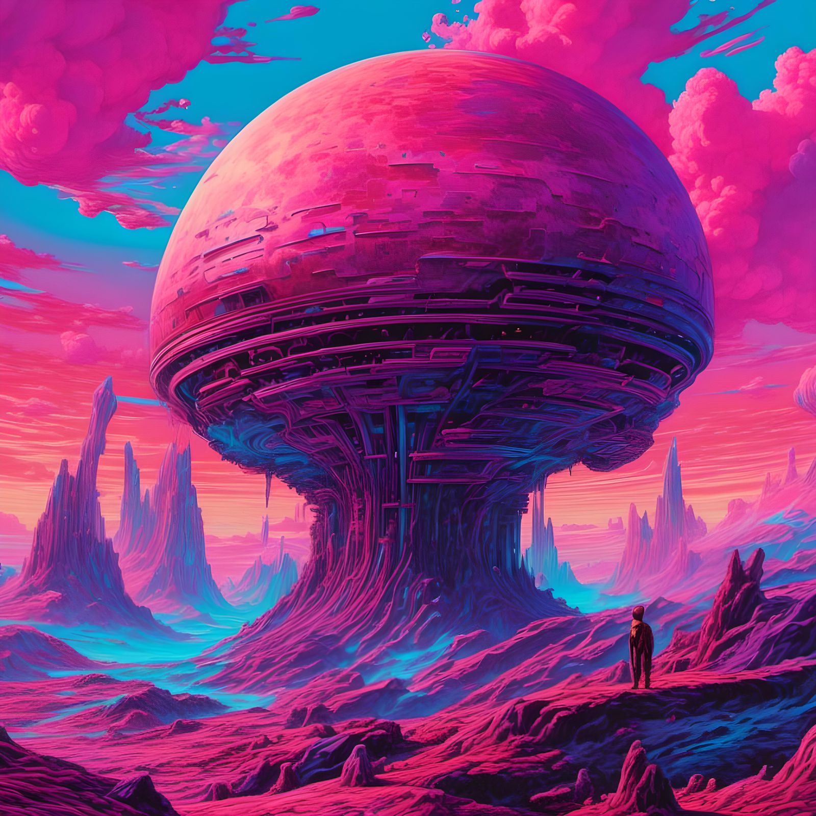 Home on Planet Pink
