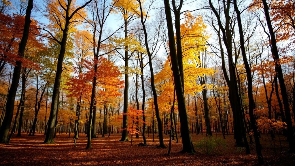 Autumn in Sherwood Forest