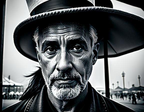 Coney Island Barker: A Cinematic Portrait