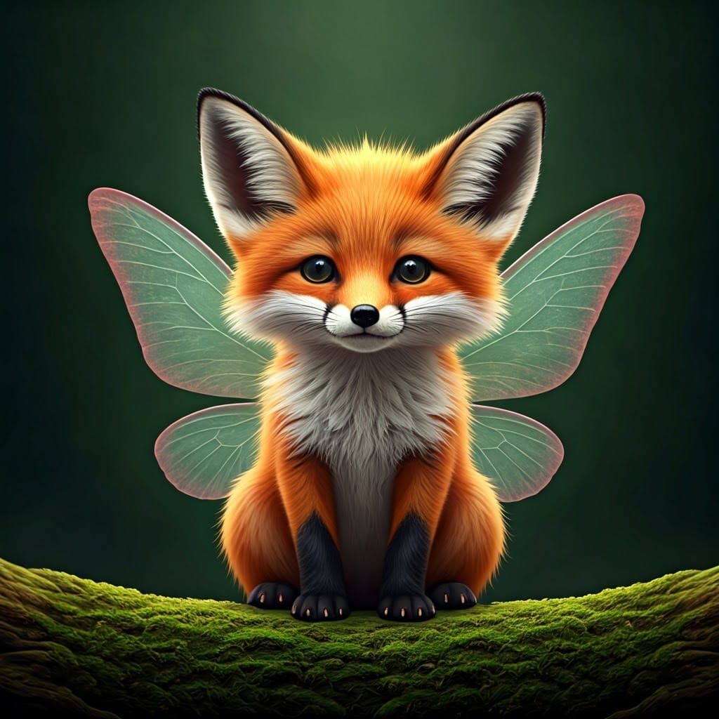 Charming Pixie-Fox Portrait: Professional Photography