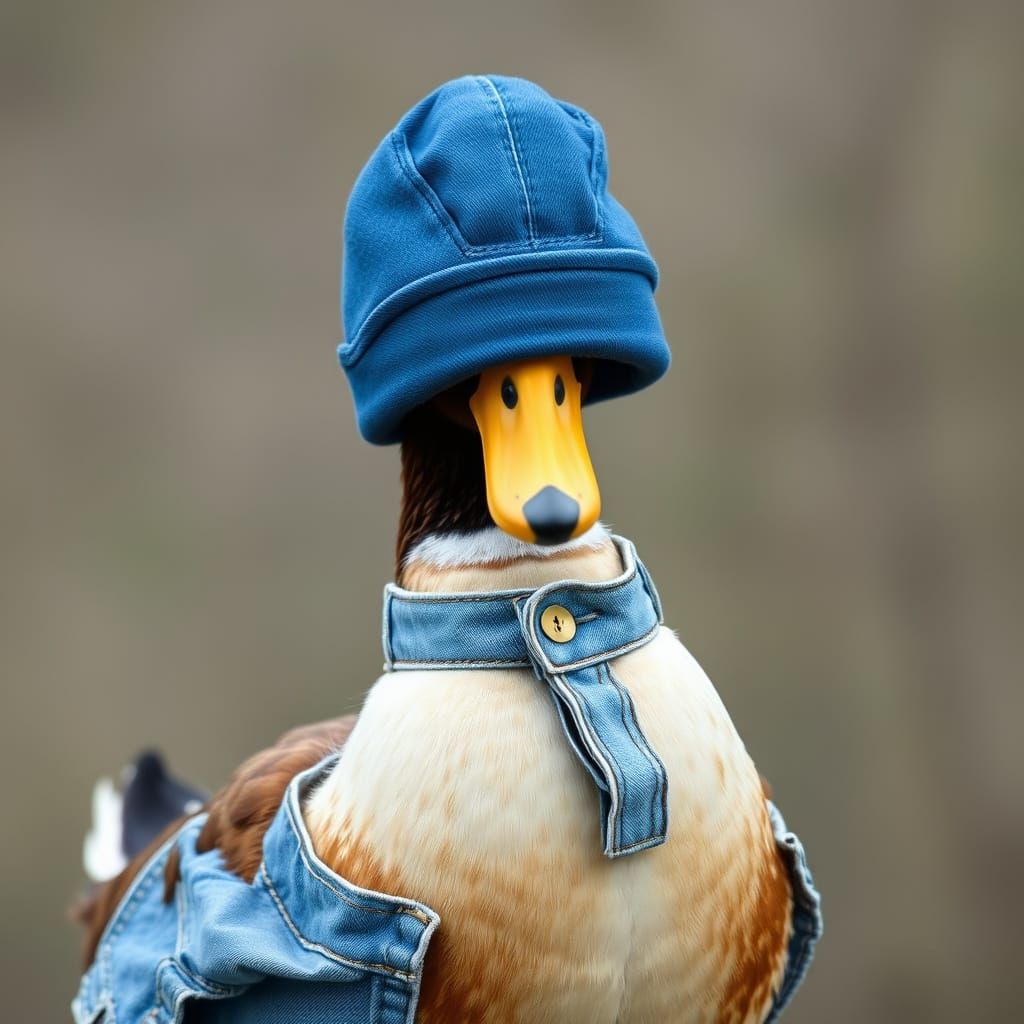 Ducks have no fashion sense