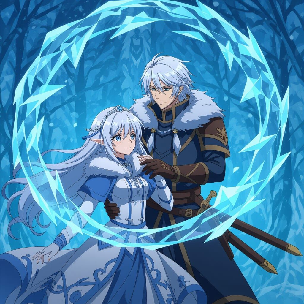Emotionally Distant Ice Mage Protecting Heroine