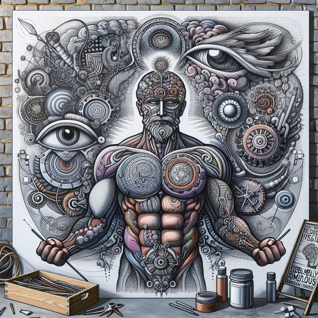 Performance Sculptor Creates Ridiculous Vision with Babel Cl...