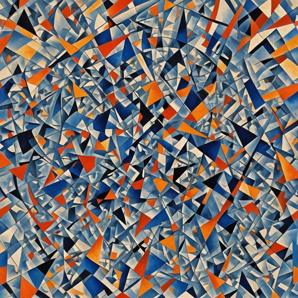 Abstract Cubism: Music in Geometric Forms