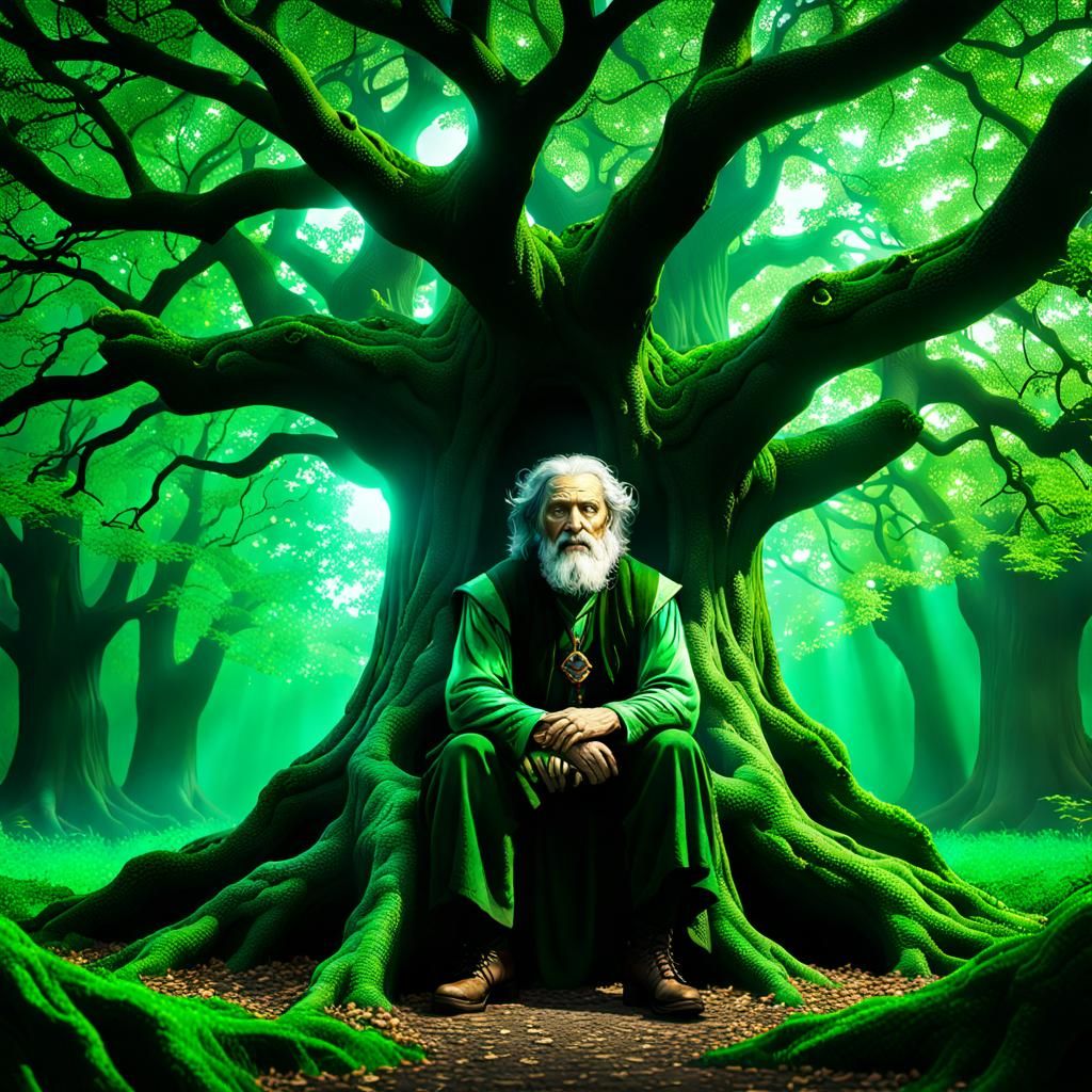 Emerald Forest Bard's Druid Hideaway