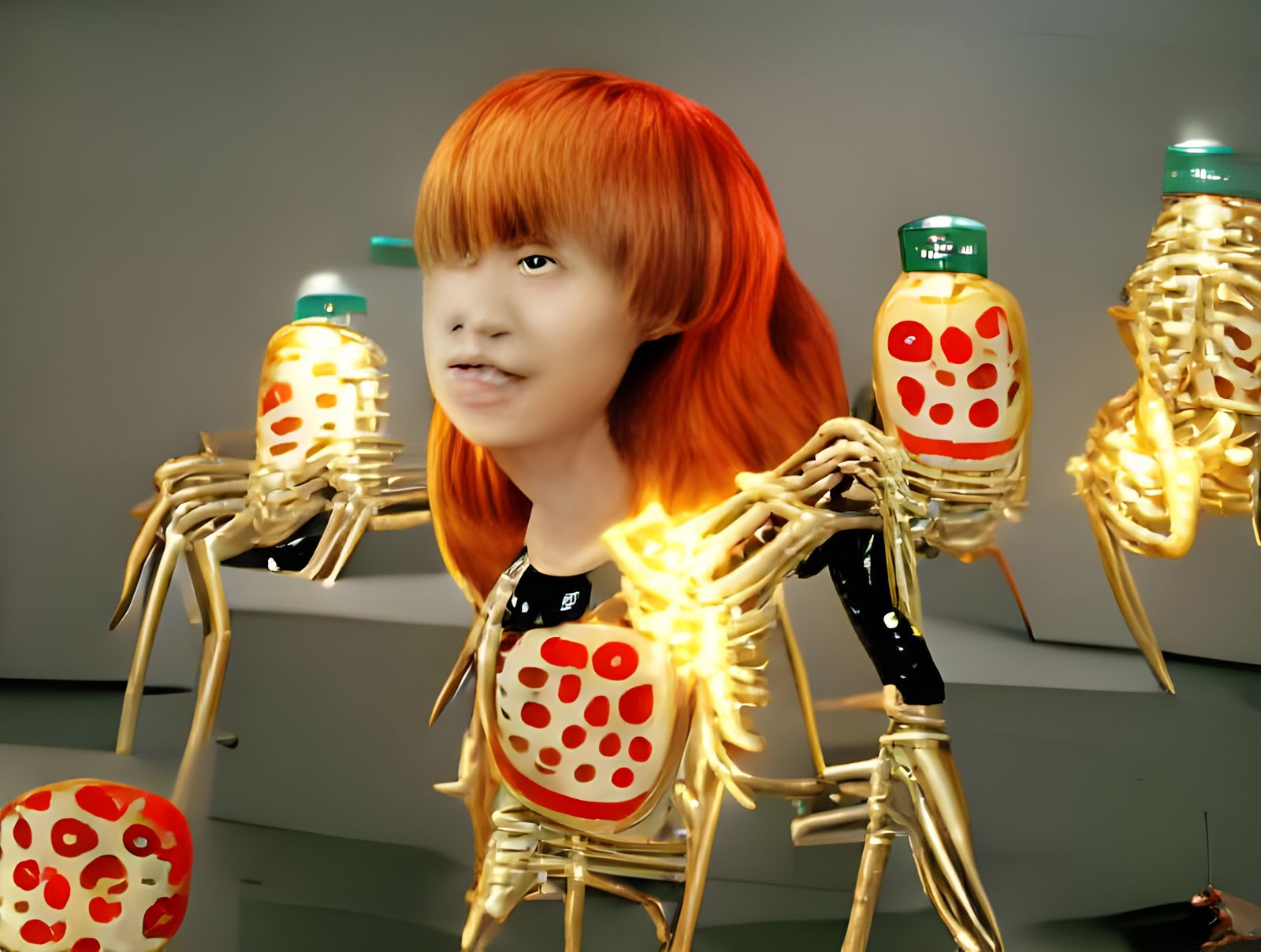 Spider Woman in 8K Resolution with Volumetric Lighting