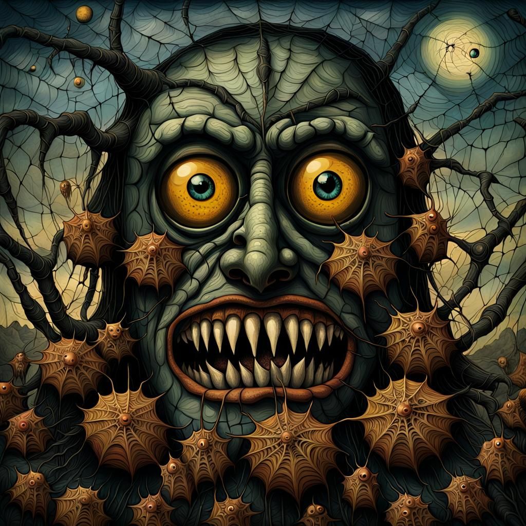 Pagan's Torment: Eyes Replaced with Spiderwebs