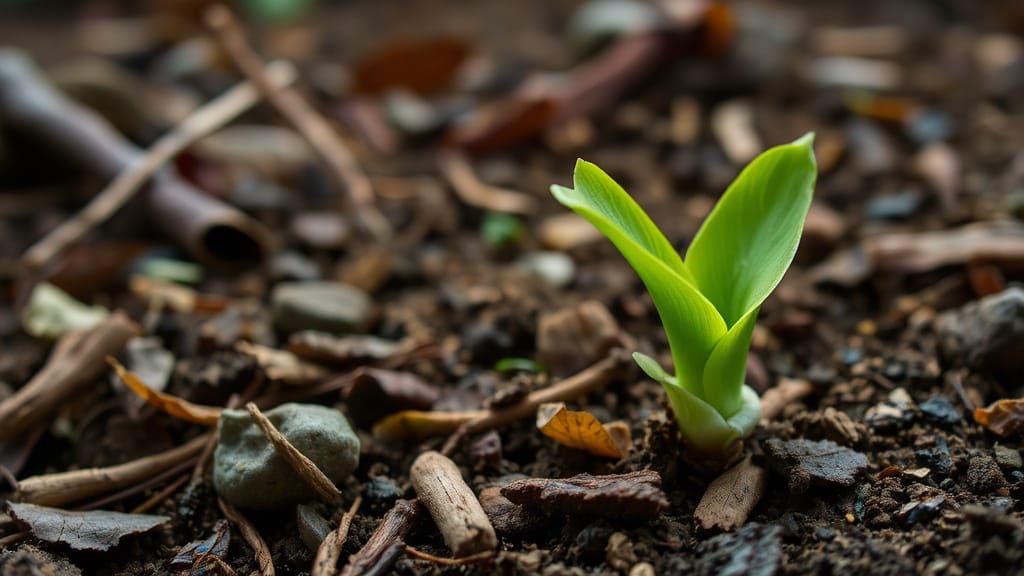 Spring's Vibrant Awakening in Verdant Colors