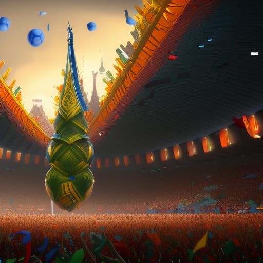 Fantastical FIFA World Cup Concept Art