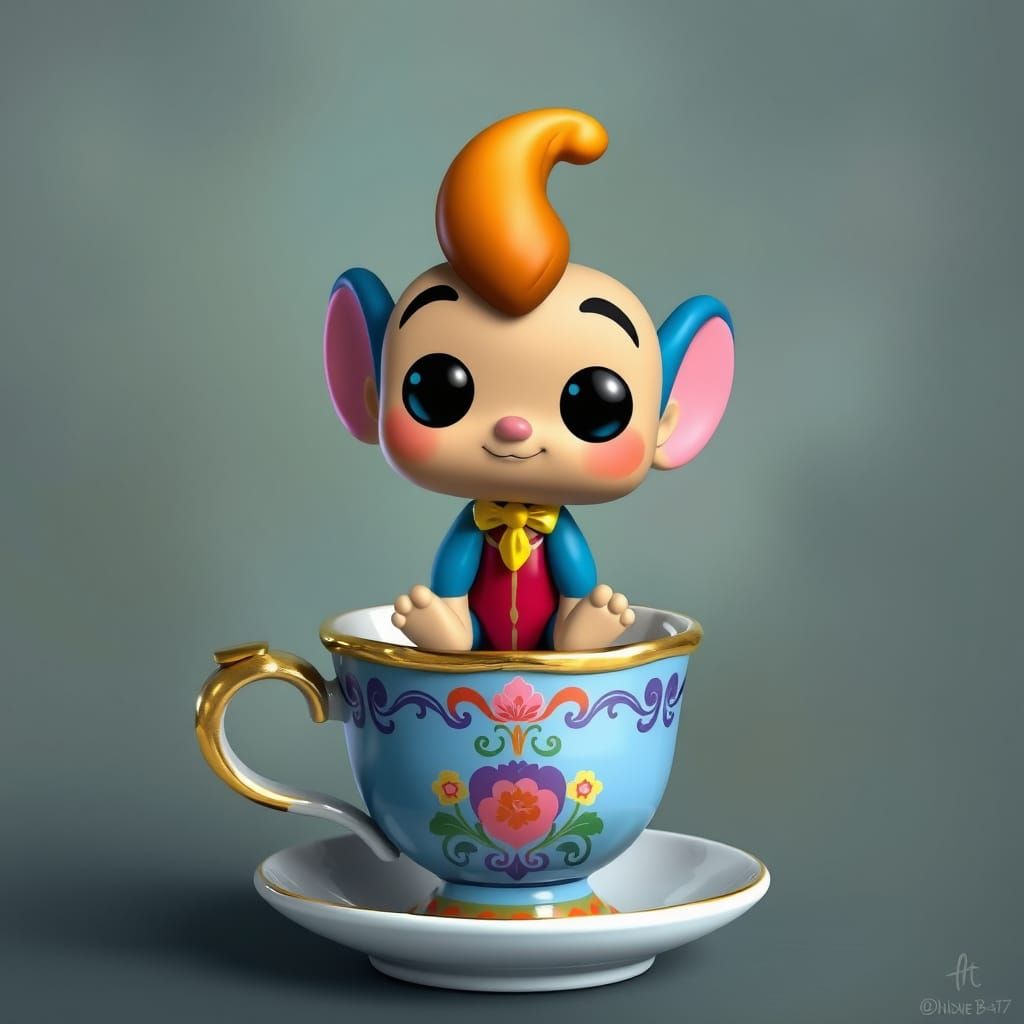 Funko Pop Figure Disney Beauty and the Beast Chip Cup