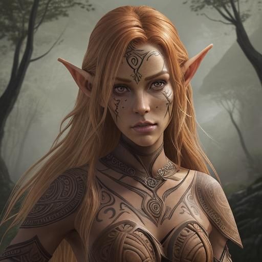 Bosmer female, xyz-alpha
