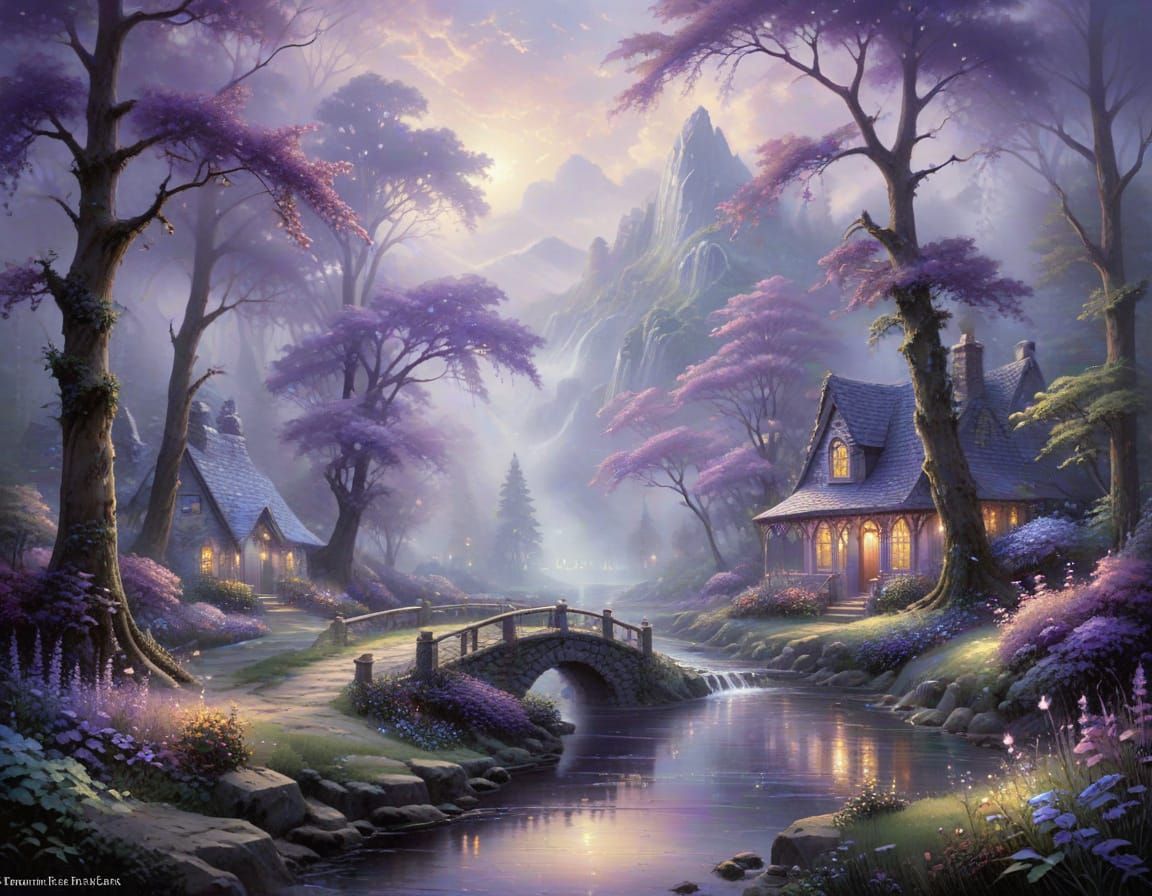 Ethereal Fantasy Mist in Hyperdetailed Style