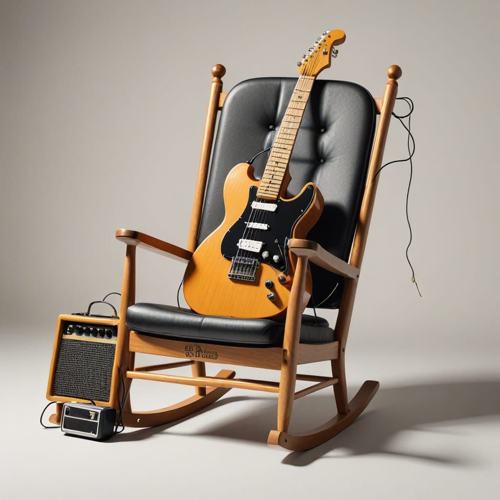 Rocking Chair Ready to Rock: A Whimsical Concept
