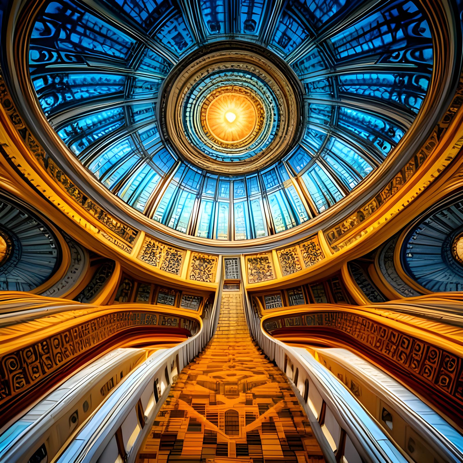 Elegant Three-Dimensional Pattern with Intricate Details