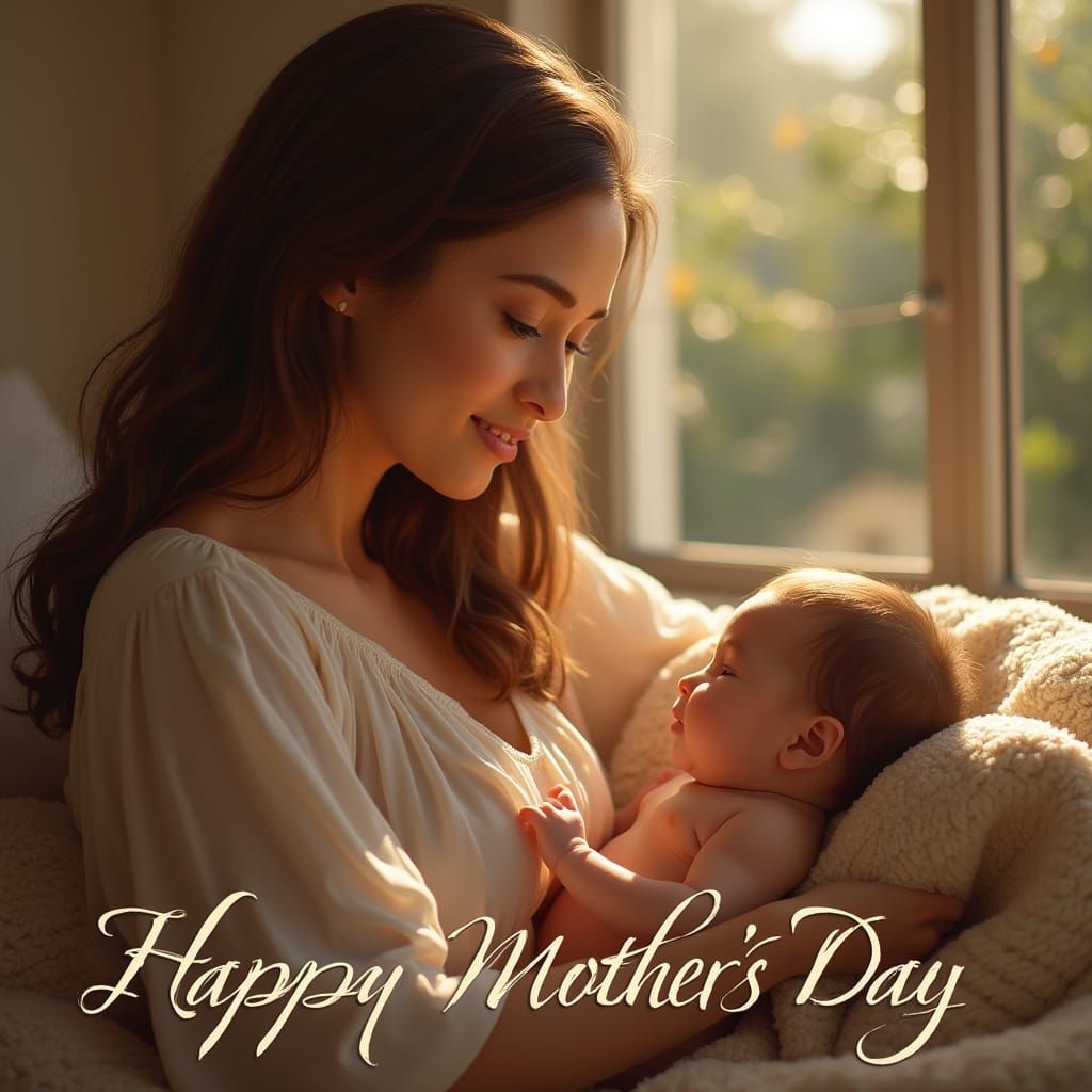 Warm Motherly Love in a Southern California Home