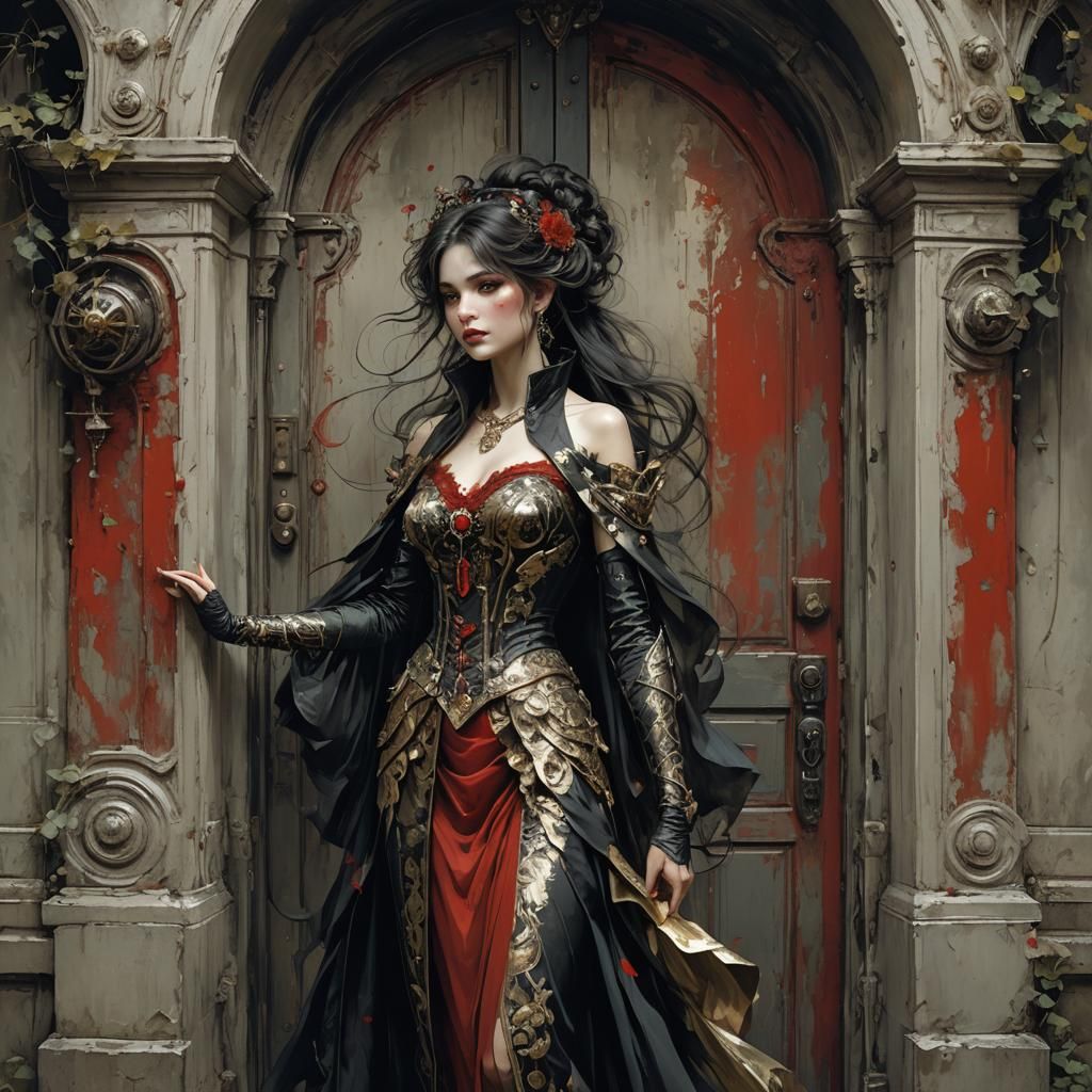 I see my red door, I must have it painted black