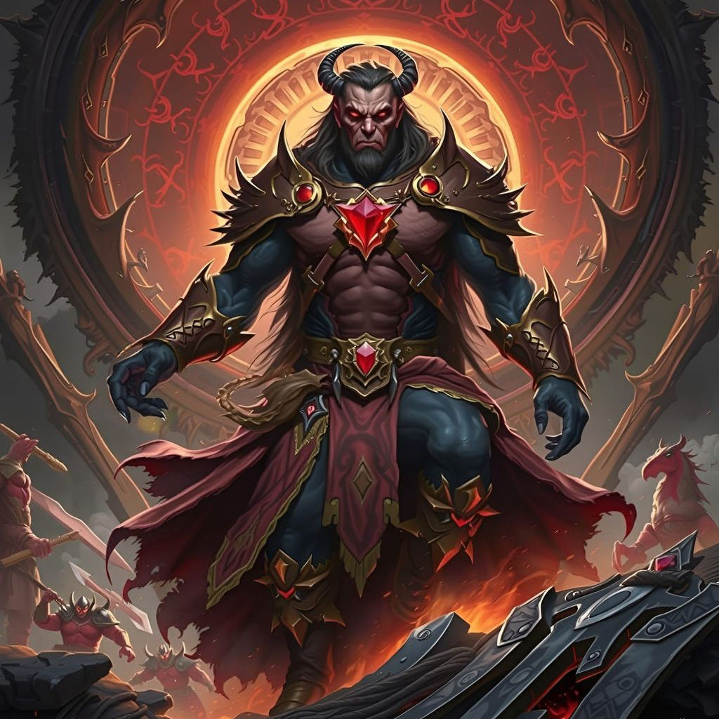 Gharaak, Mortal General of The Father of One Thousand Eyes (Remastered, updated lore)