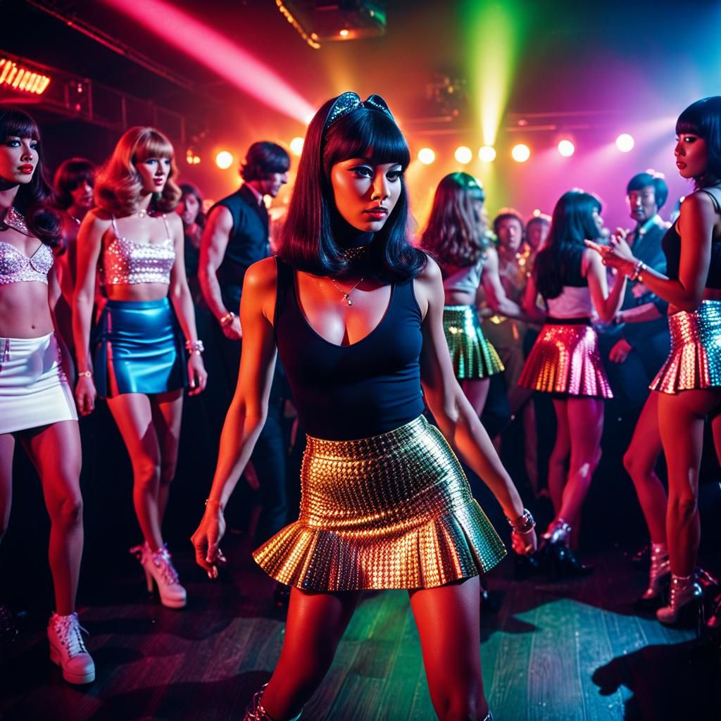 Groovy 1960s Party with Go-Go Dancers