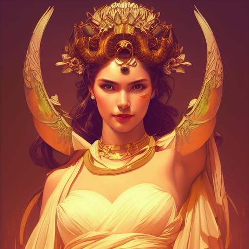 Hera, Goddess of Marriage: Detailed Portrait