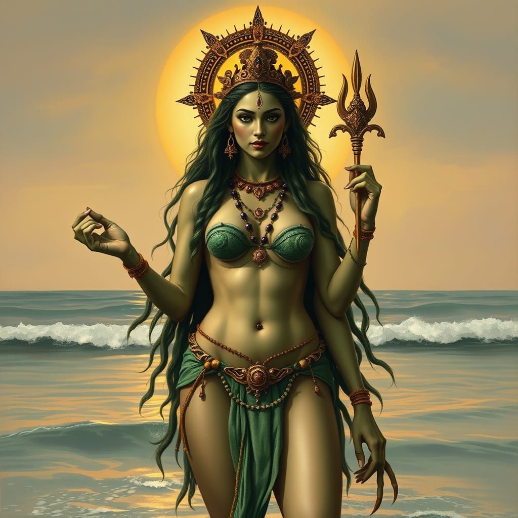 Ethereal Goddess of the Sea
