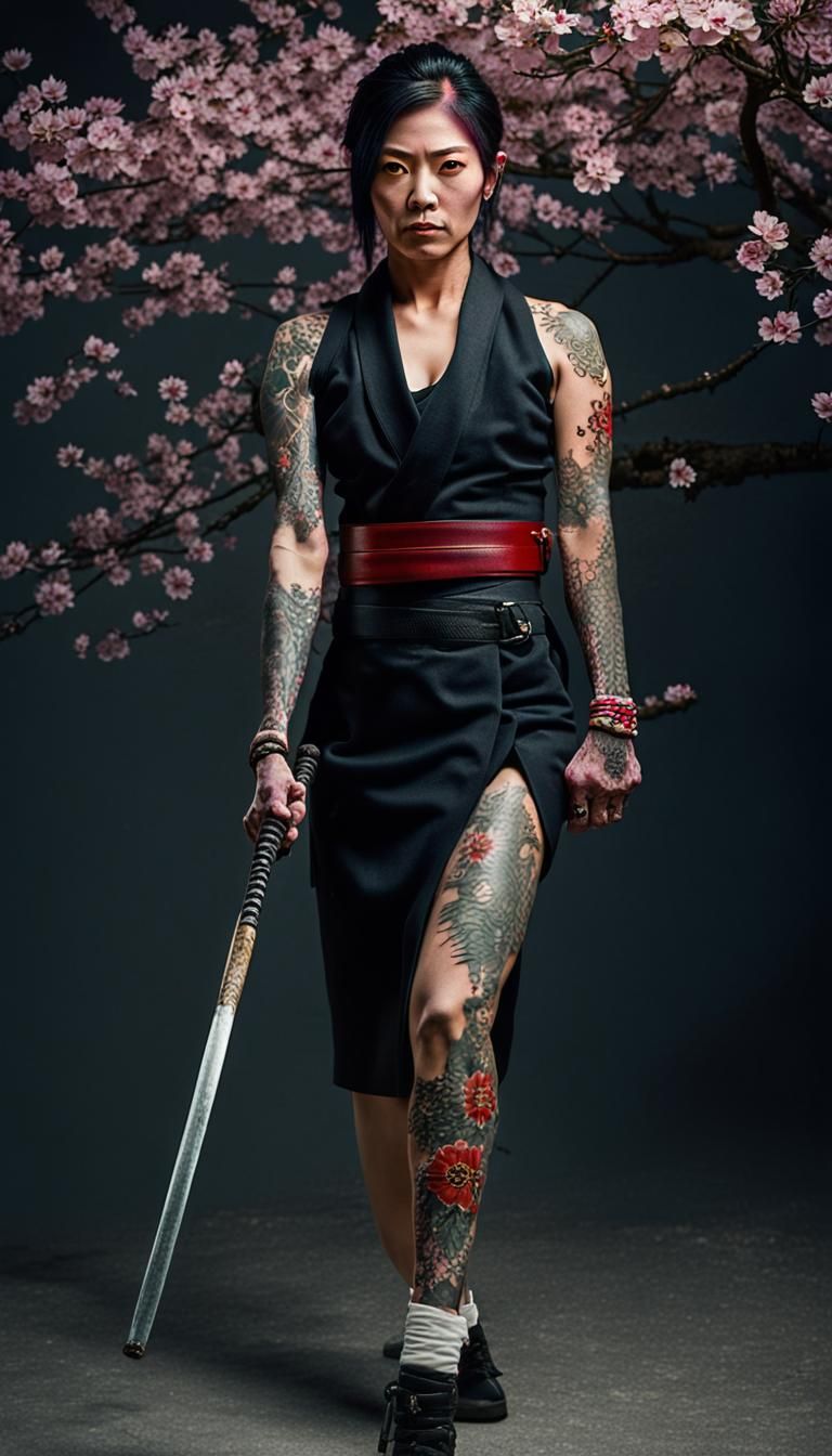 Yakuza woman