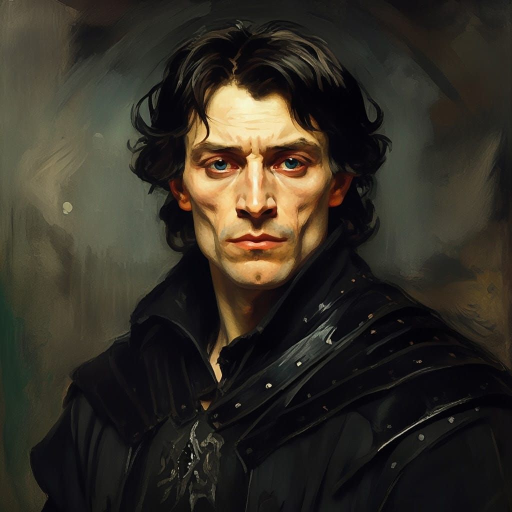 Dark and Moody Artwork in a Grim Style