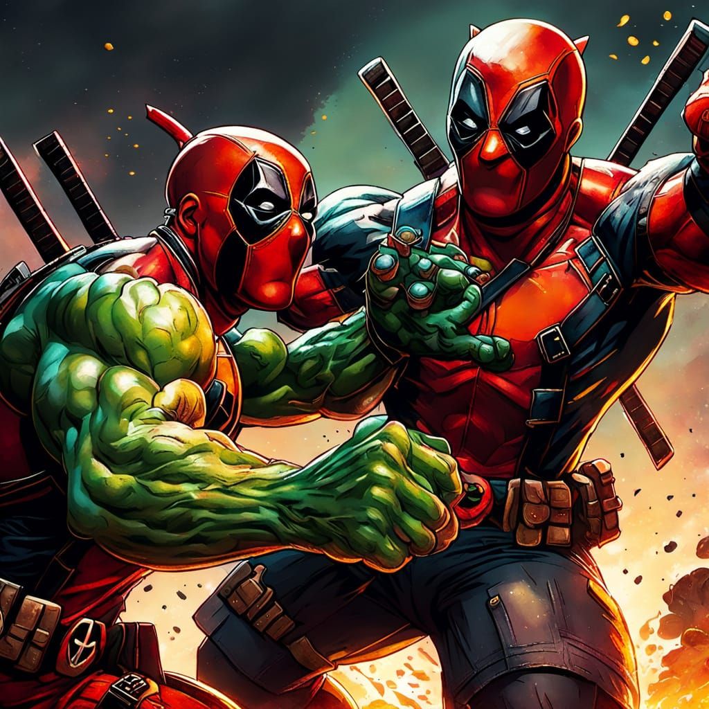 Deadpool Meets the Hulk in a Dark, Sinister World