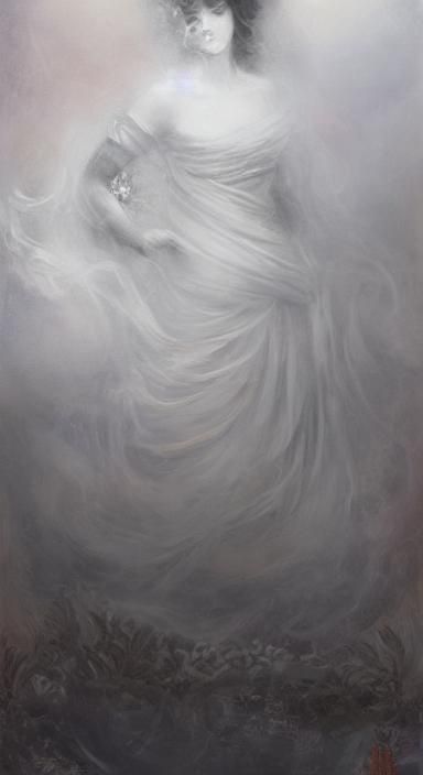 Fantasy Warrior Oil Painting in Hyperrealistic Style