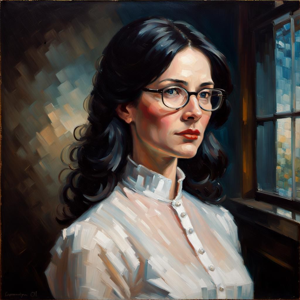 Beautiful Woman Portrait in Dutch Masters Style