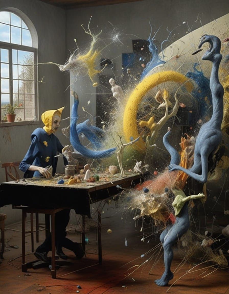 When the Artist's away, the Art Plays!