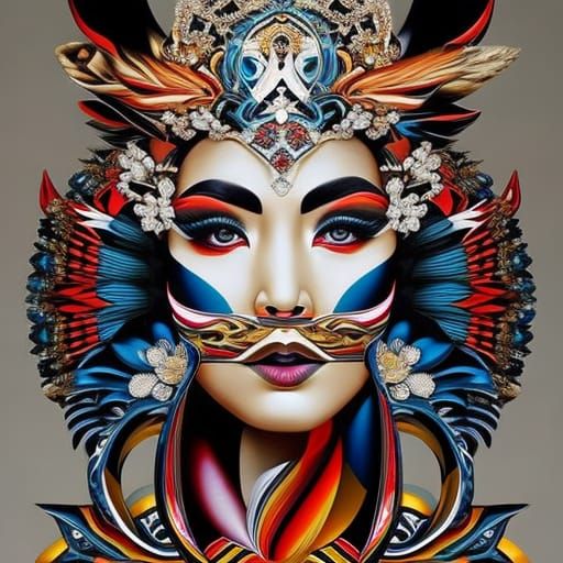 Kitsune and Phoenix: Rising Spirit in Digital Art