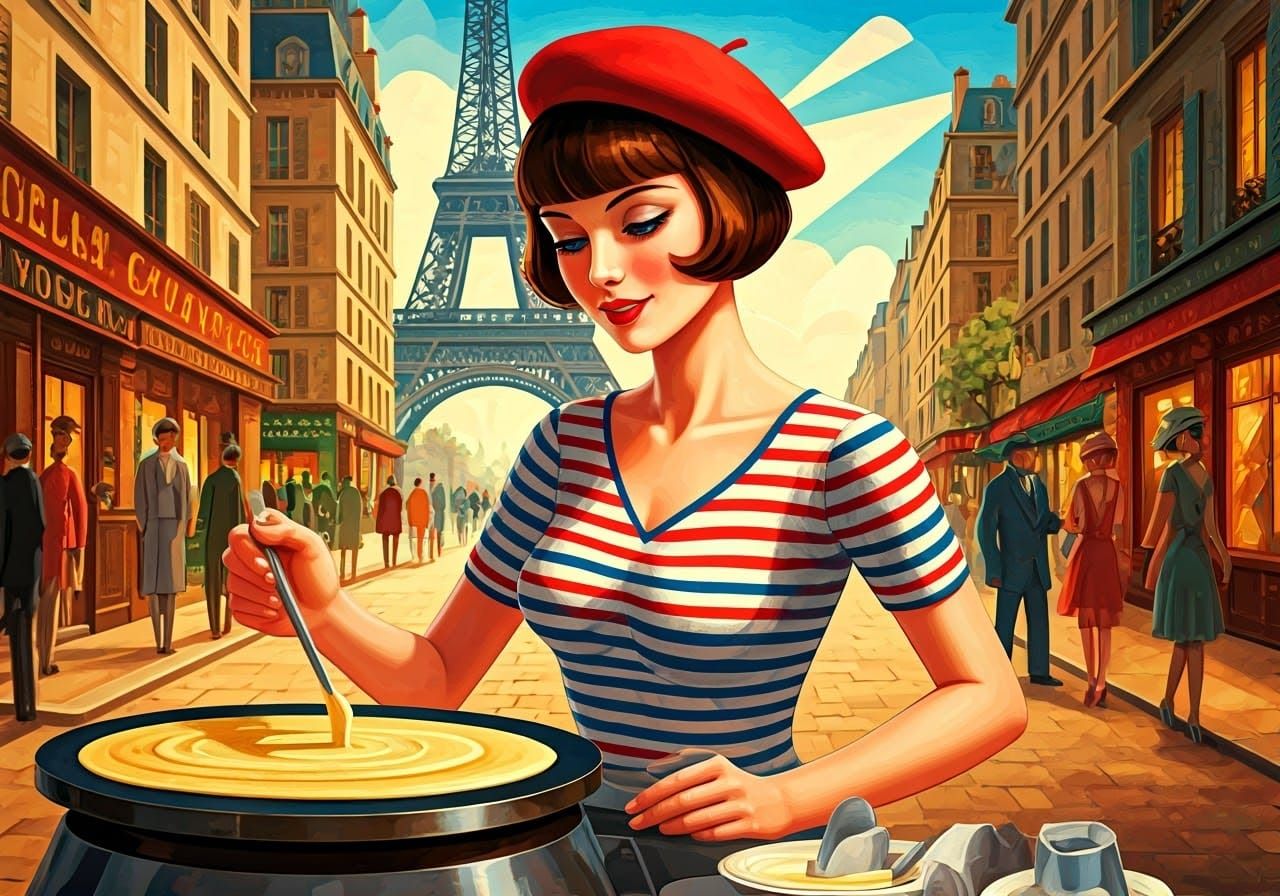 Street Food - French Crepes