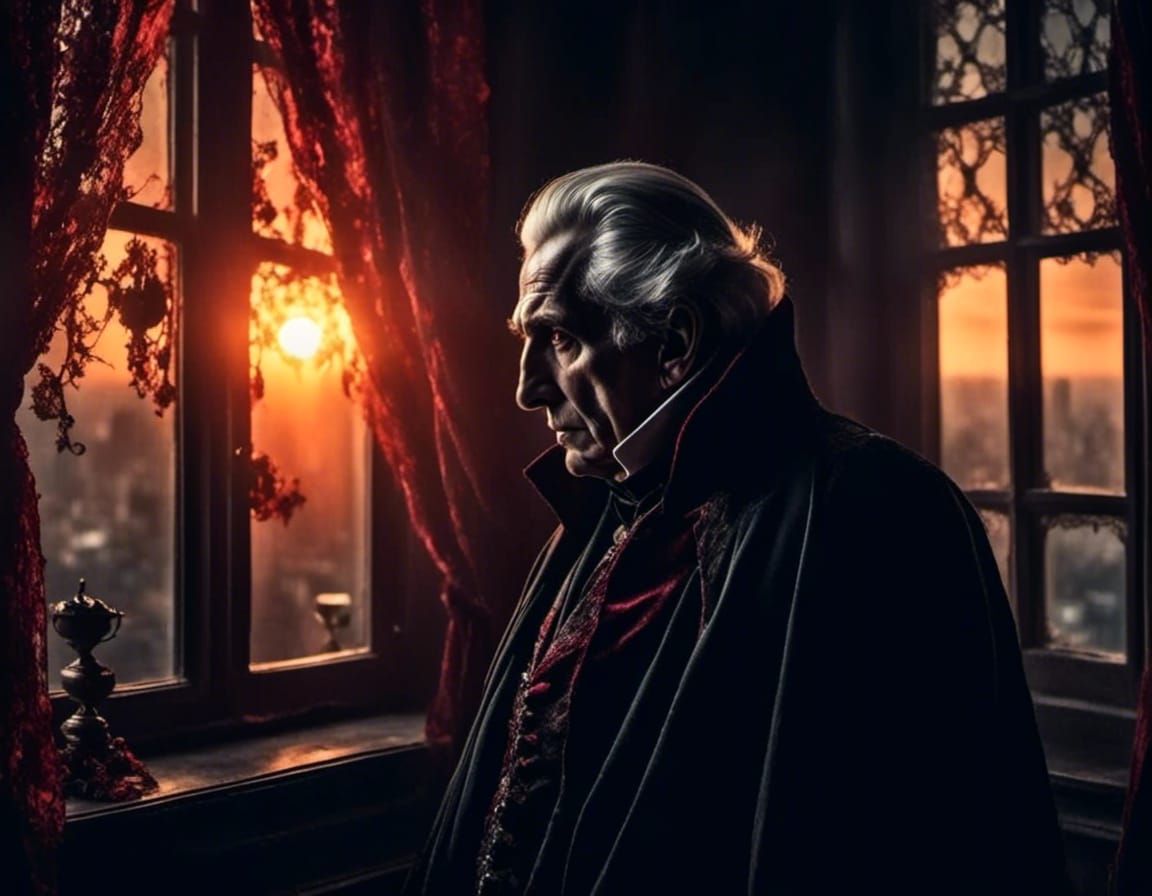 sad old vampire, missing the sun