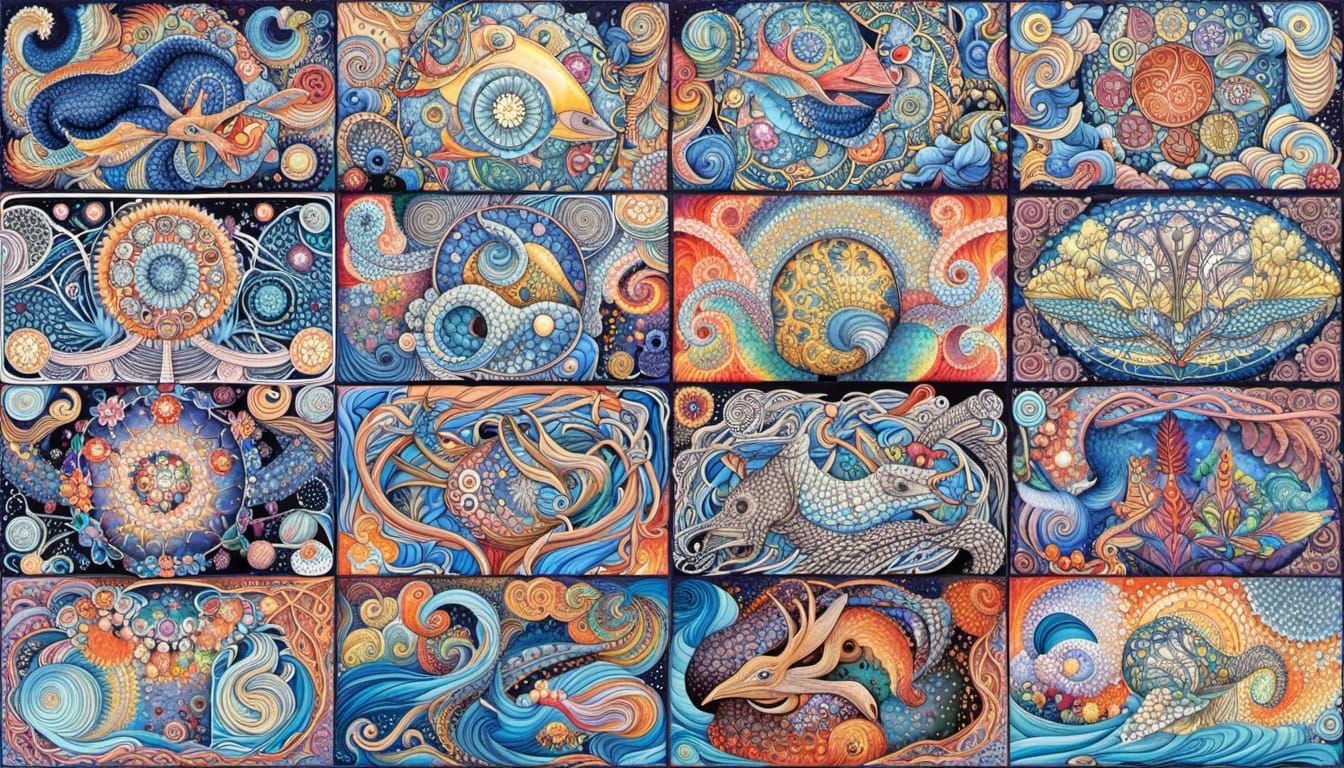 Fractal Geometry with Crystalline Refractions and Earth Elem...