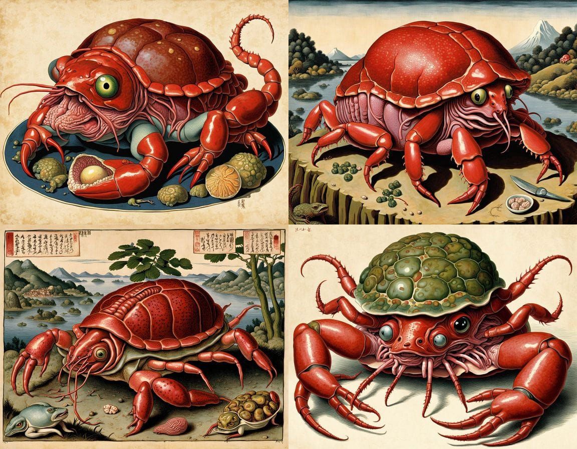 Cyberpunk Horror Lizard Creature in Vivisection Horror Scene