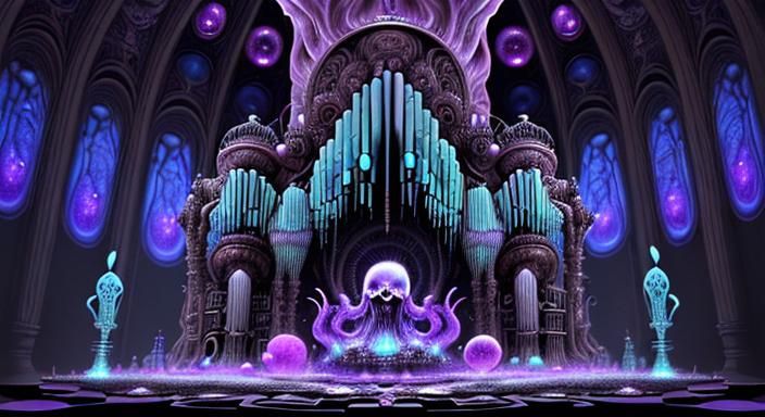 Alien Pipe Organ