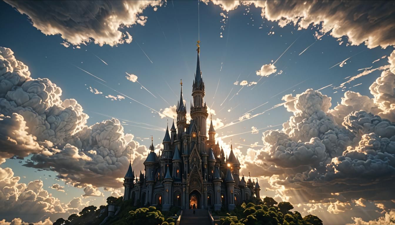 Surreal Elemental Goddess in Dreamscape, Digital Art