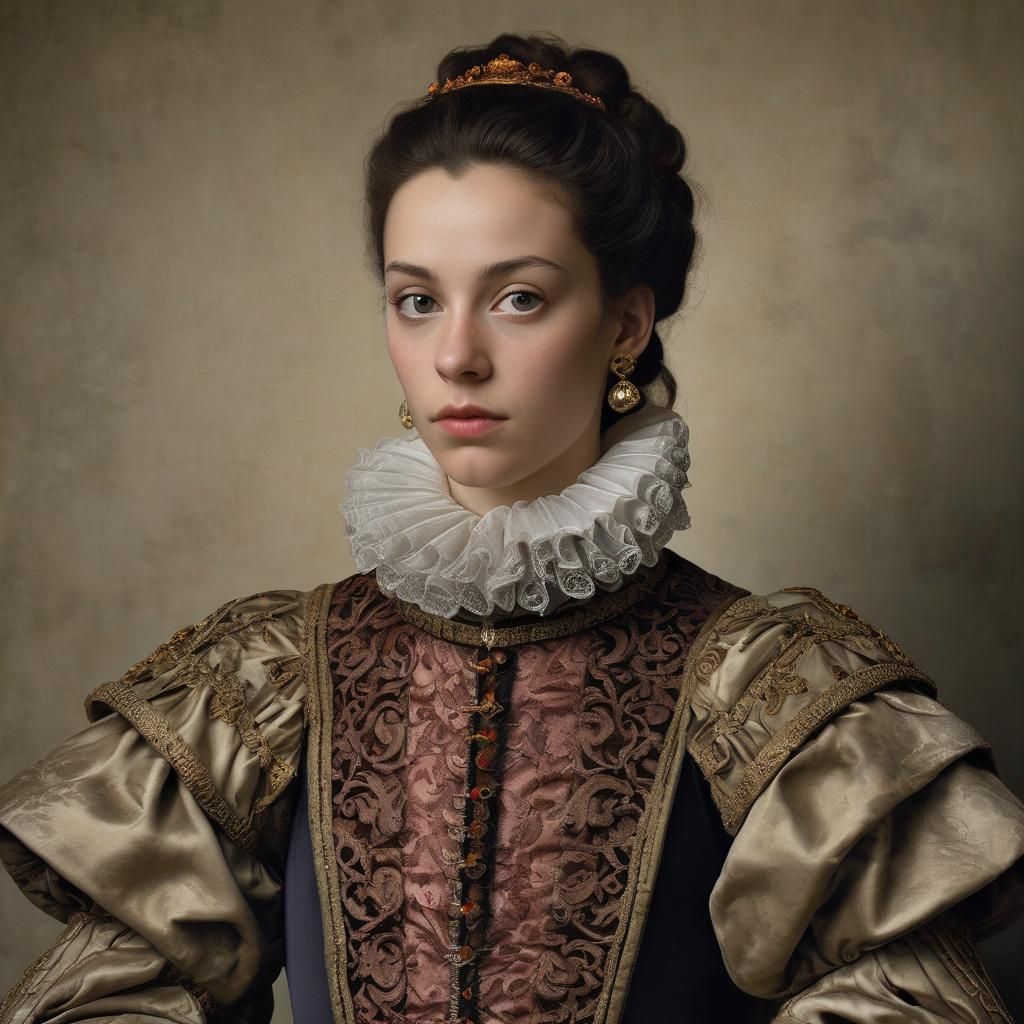 Elegant 17th Century Spaniard Portrait