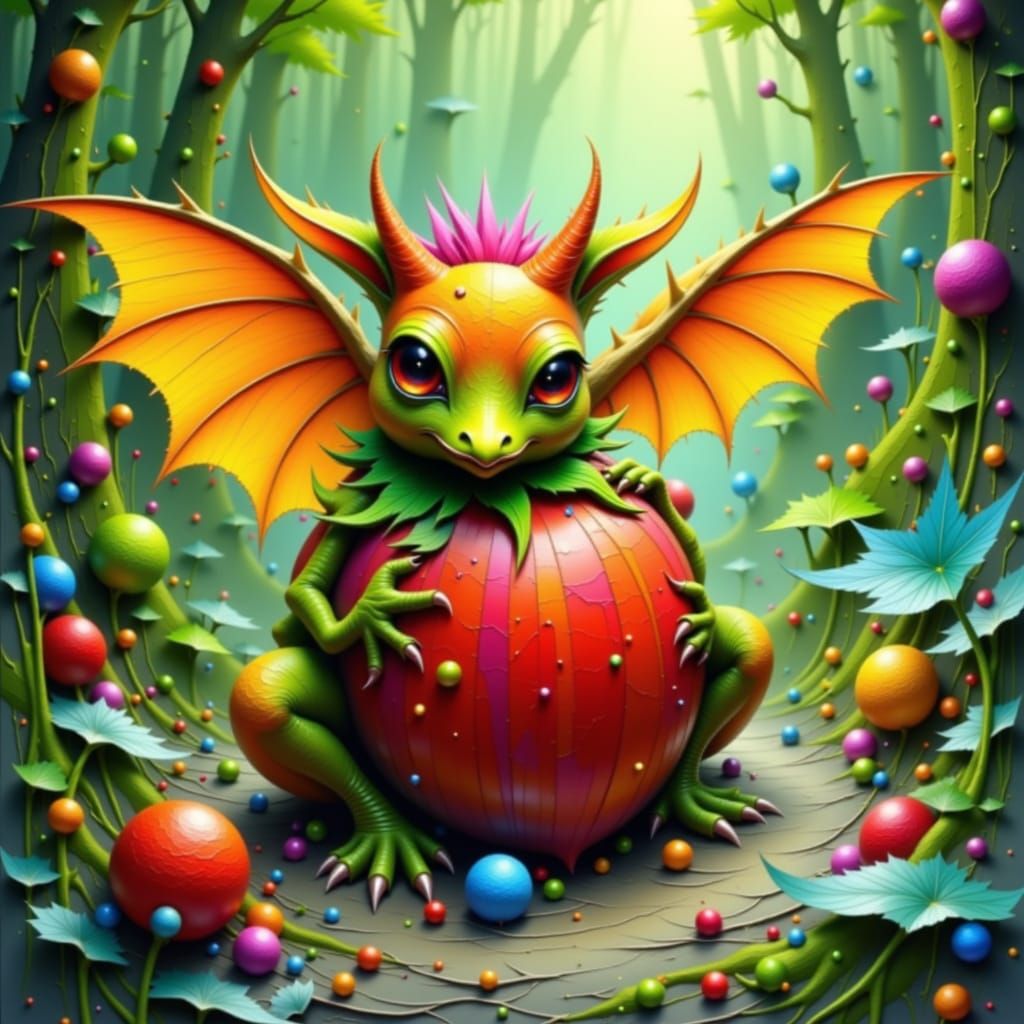 Vibrant Vortex Tunnel in Abstract Expressionist Style